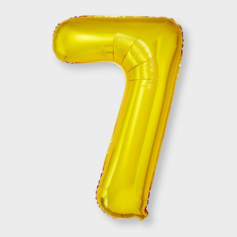 34" Number Balloon - Spritz™, 1 of 14