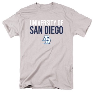 Men's University of San Diego Official Stacked T-Shirt - 1 of 4