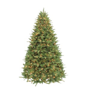 6.5ft Pre-lit Artificial Christmas Tree Davenport Fir - 1 of 4