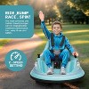 Bumper Car for Kids, 12V Electric Ride-On Car for Toddlers with Remote Control, Led Lights, 360-Degree Spin - 3 of 4