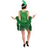 HalloweenCostumes.com Emerald Flapper Women's Costume Dress - 3 of 3