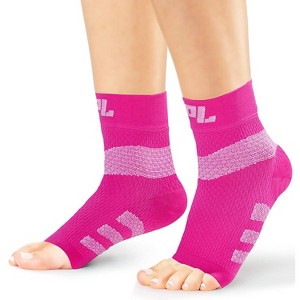 PowerLix 2-Pack Plantar Fasciitis Socks with Ankle Support Brace for Women & Men - 1 of 4