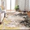 Area Rug, Ultra-Soft Washable Rug for Living Room, Dinner Room, Bedroom, Non-Slip Modern Abstract Rug - 3 of 4
