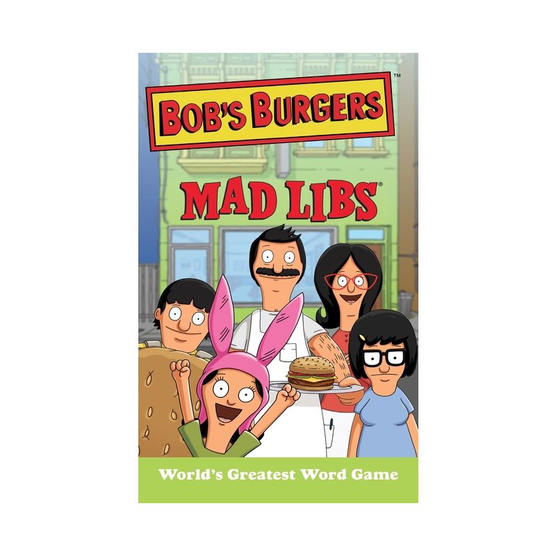 Bob's Burgers Mad Libs - by  Billy Merrell (Paperback), 1 of 2