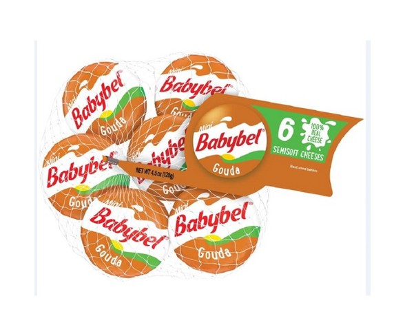 Mini Babybel Gouda Semisoft Cheeses - 6ct