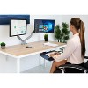 Mount-It! Under Desk Keyboard Tray, Adjustable Keyboard and Mouse Drawer Platform with Ergonomic Wrist Rest Pad, 17.25" Track - 2 of 4