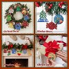 JDICTION Cavities Christmas Resin Silicone Molds - Tree Snowflake Ornament Mould for Epoxy Casting, DIY Jewelry Pendant Keychain, Holiday Gifts - 4 of 4