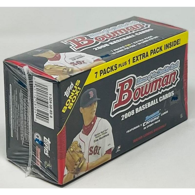 2008 Topps Bowman Baseball 8-Pack Blaster Box, 2 of 3