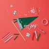 Christmas Craft Embellished Felt Pennant Décor Kit - Mondo Llama™ - 3 of 4