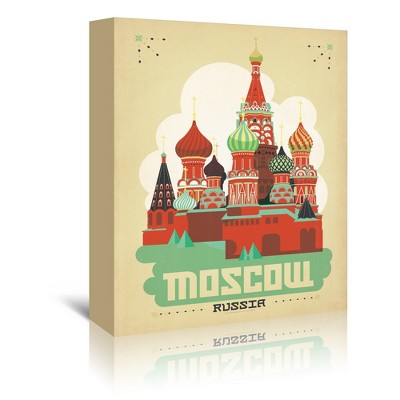 Moscow by Anderson Design Group Wrapped Canvas - Americanflat - 5" x 7"