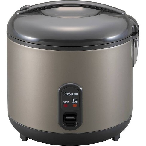 Zojirushi - 6 Cup Rice Cooker & Steamer - Black