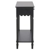 Haven 2 Drawer Small Console - CNS5738B - Black - Safavieh - 4 of 4