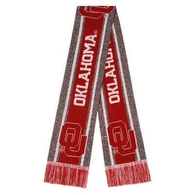 NCAA Oklahoma Sooners Gray Big Logo Scarf