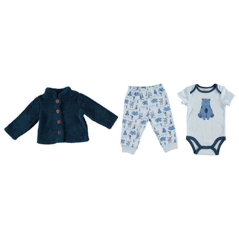 Chick Pea Baby Boy Clothes Addorable Jacket Set, 2 of 3