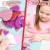 ArtCreativity Valentine's Day Card Crafts Heart Doilies and Stickers (120+ Pieces) - 4 of 4