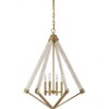 Quoizel Lighting Viewpoint 4 - Light Chandelier in  Weathered Brass - 4 of 4