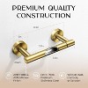 Attop Gold Toilet Paper Holder - Brushed Gold Toilet Paper Holder Wall Mount - Modern Toilet Paper Roll Holder - Gold Bathroom Toilet Paper Holder - 2 of 4
