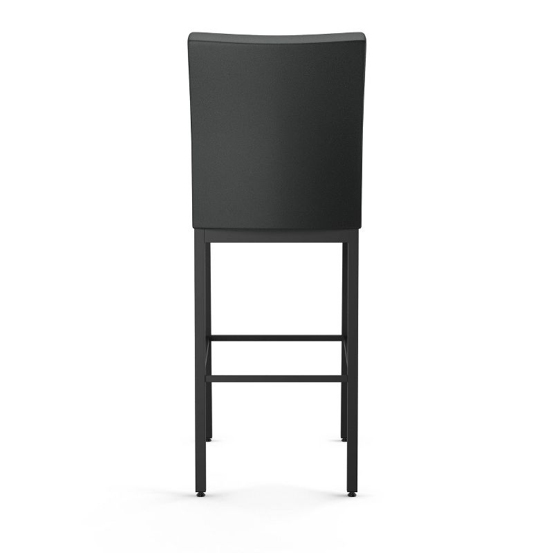 Amisco Perry Upholstered Barstool Black, 5 of 8