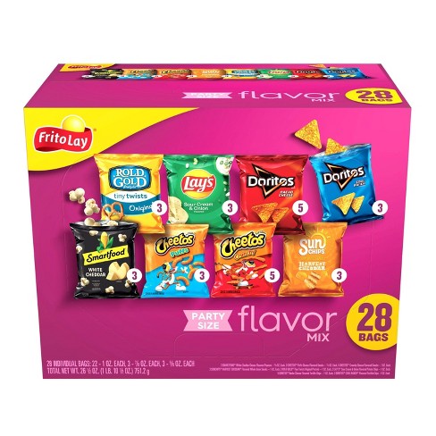 Frito-lay Fun Times Mix Variety Pack - 28ct : Target