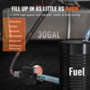 VEVOR Fuel Transfer Pump, 12V DC 5 GPM 1/10 HP, Portable Electric Diesel Transfer Pump with Auto Shut-Off Fuel Nozzle, Orange - 4 of 4