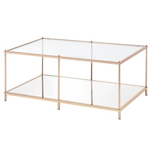 Lindenham Glass Top Coffee Table - miBasics - 1 of 3