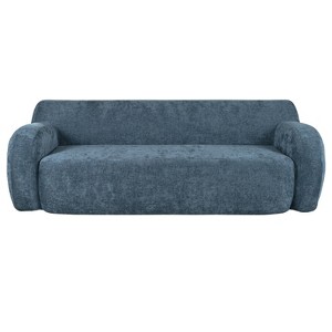 Maliang U_Style 81.5" Minimalist Compression Sofa, Curved Design, 3-Seater Casual Sofa for Living Rooms, Bedrooms, Apartments - 1 of 4