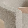 KINWELL 28" Wide Boucle Upholstered Square Armchair (Set of 2) - 3 of 4