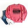 Simply Sage Market Women's Graphic Sweatshirt Football Leopard - 2 of 2