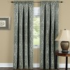 Kate Aurora 5 Pc. Damask Thermal Blackout Rod Pocket Window Curtains & Valances Set - 2 of 3