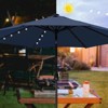 VisioGear Patio Umbrella, Patio Market Table Umbrella with Push Button Tilt/Crank for Garden, Deck, Backyard and Pool, Dark Blue ,57.48*5.91*5.91 - 2 of 4