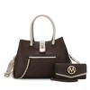 MKF Collection Edith Vegan Leather Women’s Tote Bag with Wallet by Mia K - 2 of 4