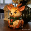 Festive Reindeer 10" Cookie Jar, Christmas Kitchen Festive Deer Decoration| OrnamentallyYou - 3 of 3