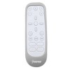Insten Case For PS5 Media Remote Cover, Protective Silicone Skin Sleeve, Anti-Shock, Washable, Full Protection, Gray - 2 of 4