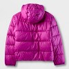 Kids' Solid Puffer Jacket - All In Motion™ - image 2 of 3