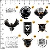 Game of Thrones Night Watch 100ct Vinyl Large Deluxe Stickers Variety Pack - 2 of 4