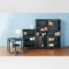 72" Carson 5 Shelf Bookcase with Doors - Threshold™ - image 3 of 4