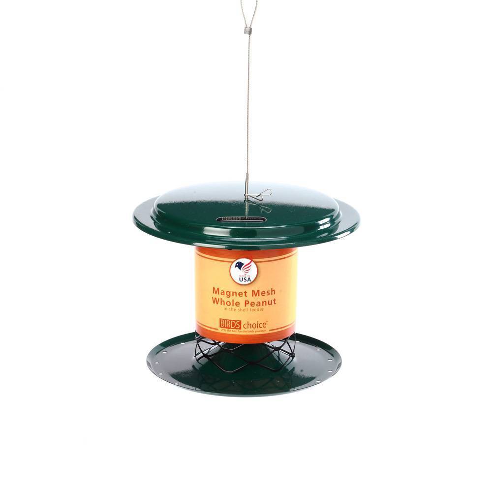 Birds Choice Whole Peanut Feeder - Green