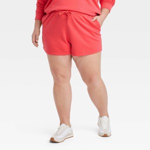 Women's Leisure Studio Mid-Rise Pull-On Shorts - Universal Thread™ - 1 of 3