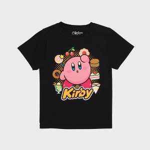 Boys' Kirby Short Sleeve Graphic T-Shirt - Black - 1 of 3