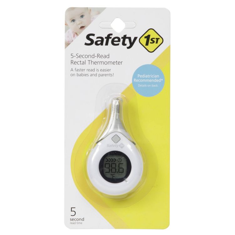 Safety 1st 5 Second Read Rectal Thermometer, 1 of 8