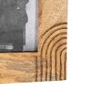 4x6 Inch Carved Arch Picture Frame Natural Mango Wood, MDF & Glass by Foreside Home & Garden - 3 of 4
