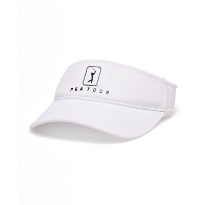 PGA TOUR Airflux Mesh Visor Cap - White