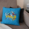 Disney Mickey Mouse Mickey's Pals Throw Pillow 18x18 Inches - 3 of 4