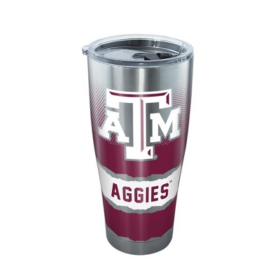 NCAA Texas A&M Aggies Knockout 30oz Stainless Steel Tumbler with Lid