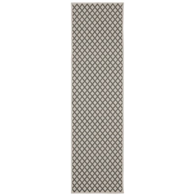 Oriental Weavers Torrey 501H1 Light Grey/ Grey Indoor/Outdoor Area Rug - 1'10" x 7'3"