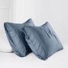 Southshore Fine Living set of 2 Pillow cases 100% Rayon from Bamboo in Standard and King size - 2 of 3