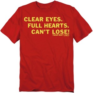 Friday Night Lights Clear Eyes Adult T-Shirt - 1 of 4