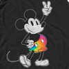 Men's Mickey & Friends Tie Dye Pants Portrait Tank Top - 2 of 4