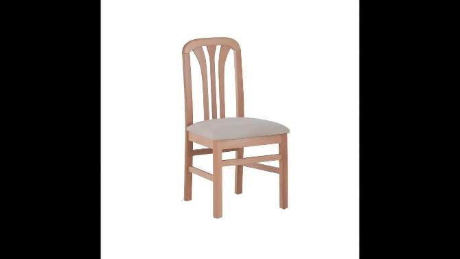 Set of 2 Parlette Chairs - Linon, 2 of 14, play video