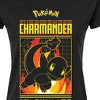 Women's - Pokémon - Charmander Retro Gamer Fitted Graphic T-Shirt - 2 of 3